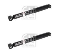FOR VW CADDY ALLTRACK IV REAR SHOCK ABSORBERS PAIR FEBI