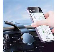 For VW Caddy Cargo 5/V ab Bj. 2020- Black Folding Magnetic Car Phone Holder, Car Magnetic Phone Holder, Secure hold for your smartphone