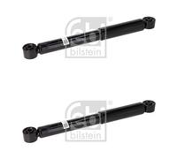 FOR VW CARAVELLE Mk5 3.2 2003-2009 REAR SHOCK ABSORBERS PAIR FEBI