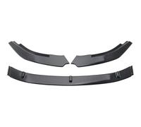 For Vw For 6 For MK6 For GTI For GTD 2009-2013 Car Front Bumper Lip Spoiler Splitter Diffuser Body Kit Tuning Bumper Lip(Fiber Look)