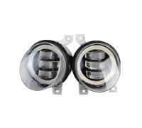 For VW For Amarok 2010 2011 2012 2013 2014 2015 2016 30W LED Fog Light Truck Angel Eye Fog Daytime Running Lamp DRL Fog Lamp Assembly(White and Red)