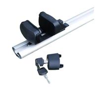 For VW For Atlas For Tiguan For Touareg For Golf VII For Variant For Sharan For Tiguan Universal 135CM Car Roof Racks Crossbars Roof Rack Cross Bars(Silver 1.1M)