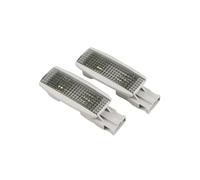 For VW For Beetle 1999-2010 For Phaeton 2002-2009 2Pcs Grey Sun Visor Reading Light Makeup Mirror Light 3B0947109