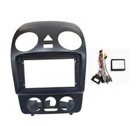For VW For Beetle 2004-2010 Car Radio Fascia Installation Panel Android 2Din Stereo Mounting Bezel Faceplate Frame OOPUHKSY(Frame wire)