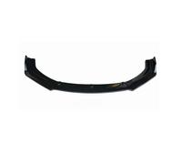 For VW For Beetle Accessories 3Pcs Car Front Bumper Split Lip Body Kit Spoiler Racing Separator Diffuser Car Front Bumper Lip(Bright black)