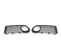 For VW For Beetle For Cabrio 2006 2007 2008-2011 Front Bumper Fog Lamp Light Grille Cover Frame Honeycomb Mesh 1C0807683C 1C0807684C CRRYUQWWM(1 Left and 1 Right)