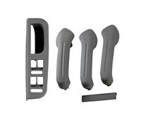 for VW for Bora for Golf for MK4 for Jetta 1999-2004 1J0867171A 1J4867179A 1J0867172A 1J4867180A Inside Door Handle Armrest Inner Handle Decorative Frame(Grey 1Set)
