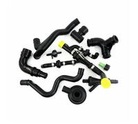 for VW for Bora for Passat Qty10 1.8T Crankcase Breather Hose Pipe Valve Kit 058 133 753D