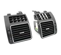 For VW For Caddy For T&OURAN 2004-2016 Front Rear Left Right Centre Chrome Console AC Air Conditioning Outlet Vent Air Conditioning Vent(Left Right)