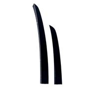 For VW For Caddy Mk5 2020-2024 Up Rear Spoiler Lip Roof Wing By Gloss Black Carbon Fiber ABS HBGURM(Black)