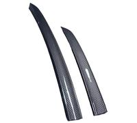 For VW For Caddy Mk5 2020-2024 Up Rear Spoiler Lip Roof Wing By Gloss Black Carbon Fiber ABS HBGURM(Carbon fiber pattern)