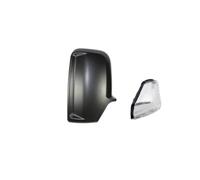 For VW For Crafter 2006-2018 Black Left Right Car Rearview Mirror Cover Side Wing A0008111022 2E1857516B(LEFT SIDE COVER AND SIMNAL)