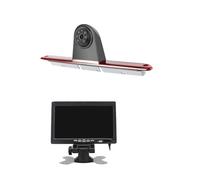 For VW For Crafter For Caravelle T5/T6 7" LCD Monitor+Rear View Camera 3rd Brake Light Car Backup Camera