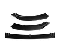 For VW For For MK7 2014-2017 Bumper Lip Splitter Glossy Black Car Front Bumper Splitter Spoiler Body Kit Diffuser
