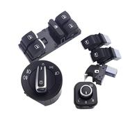 For VW For G&olf 5 6 For J&etta 5 6 For p&assat B6 For T&OURAN For T&iguan For S&CIROCCO For Amarok Car Power Window Switch Side Mirror Power Window Control Switch(2)