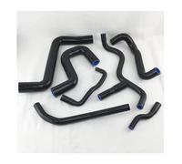 For VW For G&olf For GT I MK2 1.8 8V PB For Code 1987 1988 1989 1990 1991 RED/BLUE/BLACK Silicone Intake Hose Extendable Hose Pipe(Black)
