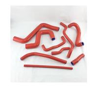 For VW For G&olf For GT I MK2 1.8 8V PB For Code 1987-1991 RED BLUE BLACK Silicone Intake Hose Car Air Intake Extendable Hose Pipe(Red)
