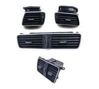 For VW For G&olf For R36 Front Left Right Central Rear Air Conditioning Outlet Vent Dashboard OEM:3AD819203E 3AD819203A Air Vent Outlet(Matte Black C 4pcs)