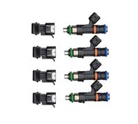 for VW for Golf 2000-2005 for Jetta for Passat 1.8T 1999-2005 0280158117 0280158298 4PCS Fuel Injectors with Converter GFVFGNLNNA
