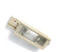 For VW For Golf 2006-2013 For JETTA 2005-2013 Interior Sun Visor Dome Map Light Reading Lamp 1KD947109A(Beige)