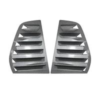 For VW For Golf 5 For MK4 For MK5 For MK6 For MK7 For MK7.5 For MK8 Pair Rear Window Shutter Cover Trim Window Louver Rear Window Side Spoiler(Carbon Look)