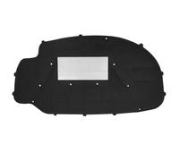 for VW for Golf 5 Front Hood Sound Insulation Mat Bonnet Noise Deadener Pad Soundproof Black Shield Thermal Heat