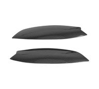 For VW For Golf 5 MK5 GTI R 2005 2006 2007 Headlights Eyebrow Eyelids Trim Cover Exterior Accessories(Carbon look)