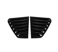 For VW For Golf 6 7 7.5 8 MK6 MK7 MK7.5 MK8 GTI GTD GTE R For R-Line Rear Window Shutter Cover Trim Window Louver Side Vent Trim (Color : MK7 7.5 Gloss Black)