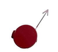 For VW For Golf 6 MK6 2009 2010 2011 2012 2013 Front Bumper Tow Eye Hook Cover Cap 5K0807241 HCPAVEXT(Amaryllisrot Red)