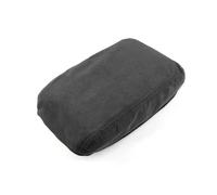 For VW For Golf 6 MK6 2010-2013 Soft Suede Leather With Elastic Band Interior Center Control Armrest Box Cover Trim Armrest(Black line)