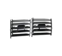 For VW For Golf 7 .5 MK7 2013-2019 Car Rear Air Conditioner Outlet A/C Conditioning Vents Tab Clip Pick A/C Louvre Vent(1pair)