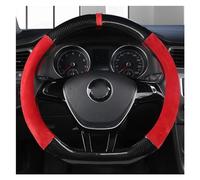 For VW For Golf 7 For Polo 2014-2021 For Scirocco For Jetta 6 For Santana 2016-2021 D Shape Car Steering Wheel Cover Steering Wheel Protective Cover(D)