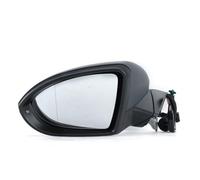 For VW For Golf 7 MK7 2013-2020 Auto Power Heated Folding Turn Signal Lights Mirror Cover 13 Wires Side Mirror Assembly Car Rear Side Mirror Assembly(13pins left)