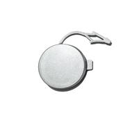 For VW For Golf 7 MK7 2014-2017 Front Trailer Cover | Towing Hook Cover Cap Bumper Decorative Cover Basic Model 5G0807241 5GG807241 MNGNCBXWK(Reflex Silver)