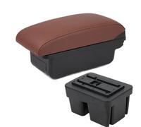 For VW For Golf 7 Mk7 2014-2019 Car Armrest Box Center Storage Box Interior Special Accessories RESPUNEKBAH(A6 brown No USB)