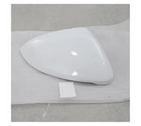For VW For Golf 7 MK7 For GTI 2014-2018 Replacement Rearview Mirror Cover Housing Black/White/Carbon Side Wing Cap Replacement Covers Car Mirrors(White right)