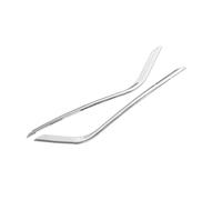 For VW For Golf 7 MK7 Hatchback 2018-2020 Stainless Rear Exhaust Muffler Frame Strips Cover Trim Car Styling