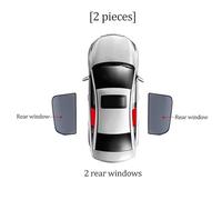For VW For Golf 8 MK8 2019-2024 Car Sunshade Visor Front Windshield Curtain Side Baby Window Mesh Sun Shade Car Interior Protection(2PCS Front)