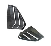 For VW For Golf 8 MK8 TSI TDI GTI GTE GTD R For R-line 2020-2022 Side Window Spoiler Splitter Cover Trim Louver Car Window Sunshade(Carbon Look)