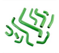 for VW for Golf for Jetta MK3 1.9 TDI AFN 110PS 1996 1997 Silicone Radiator Coolant Hose Kit Car Engine Intercoolers(Green)
