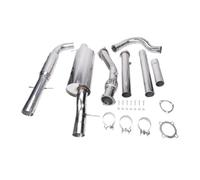 For VW For GOLF For JETTA MK4 1999 2000 2001 2002 2003 2004 1.8T 3" PIPE TURBO BACK EXHAUST CATBACK SYSTEM 3" TIP HGMGFYCX