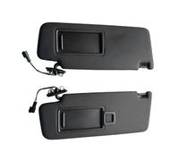 For VW For Golf For Mk7 For Mk8 For T-Cross For Passat For B8 For CC For E-Golf For T-Roc 1/2pcs Car Inner With Mirror Kit Interior Sun Visor(1Pair Black)