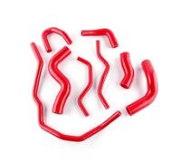 for VW for Golf GTI MK5 2.0 TFSi HORP1642 Turbo Silicone Radiator Coolant Hose Kit(Red)