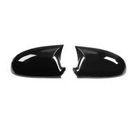 For VW For Golf MK5 GTI 2003-2009 For Jetta 5 For Passat B6 B5.5 Rearview Mirror Cover Wing Mirror Caps Case Horn(Gloosy Black)