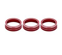 For VW For Golf MK7 For Tiguan For Passat B8 T-ROC For Atlas Air Condition Knob Ring Climate Control Adjust Button Air conditioning knob(RED)
