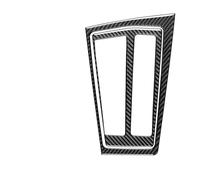 For VW For Golf MK8 2020 2021 202 2023 2024 RHD Carbon Fiber Pattern Gear Shift Panel Cover Trim MCQNDS(Black)
