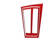 For VW For Golf MK8 2020 2021 202 2023 2024 RHD Carbon Fiber Pattern Gear Shift Panel Cover Trim MCQNDS(Red)