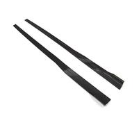 For Vw For Golf7 7.5 MK7 R For GTI For Line 2013-2019 1.88m Car Side Skirt Extension Splitter Lip 4piece Spoiler Diffuser Vehicle Side Skirt(Gloss Black)