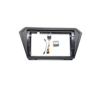 For VW For GOLG 7 8 2016-2022 Car Radio Fascias 9INCH Android Stereo Frame Player 2 Din Head Unit Panel Dash Trim Car Radio Fascia(Frame cable canbus)