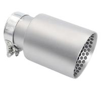 For VW For GTI For MK7 For Golf 7 Nozzle 60MM 63mm Muffler Tailpipe ID63mm - Out101mm 1 Pcs Matte Stainless Steel Car Exhaust Tip Pipe Universal Exhaust Tail Pipe(ID 63 - Out 89)